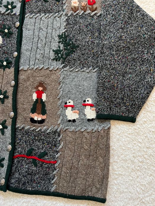 Kardigan sweter Yessica vintage lata 90’s świetne wzroki