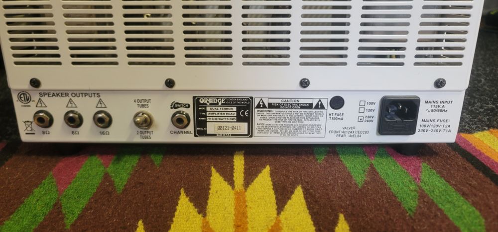 Гітарний підсилювач Orange Dual Terror