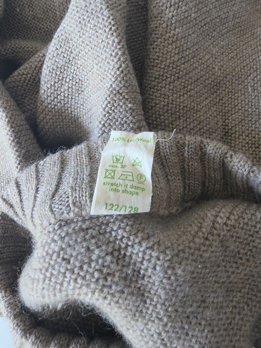 Nostebarn sweter wełna 122/128