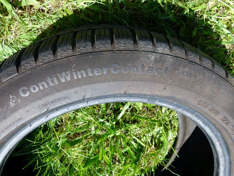 Opony Continental ContiWinter 215-50 R17 6mm zimowe z rantem 2szt.