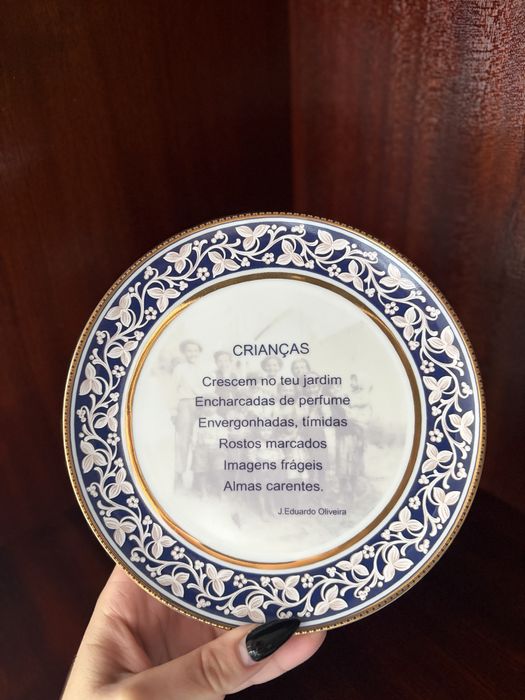 Prato Decorativo SPAL - “Flor de Ouro” (Edição Limitada)