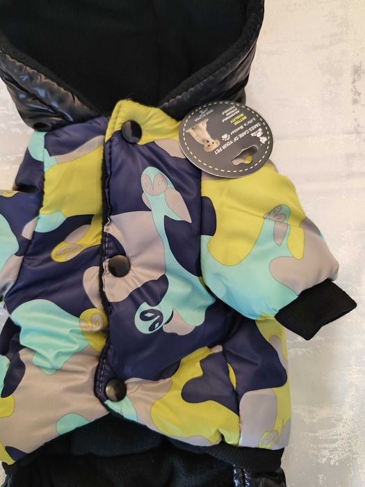 Casaco Impermeável para Cão, L - novo