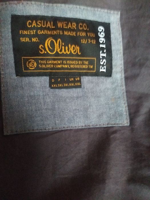 Чоловіча шкіряна куртка s.Oliver (Casual Wear Co.)
