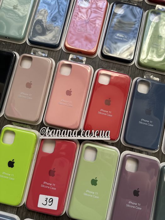 Закритий низ Silicone case для Iphone чехол силіконовий на айфон 11