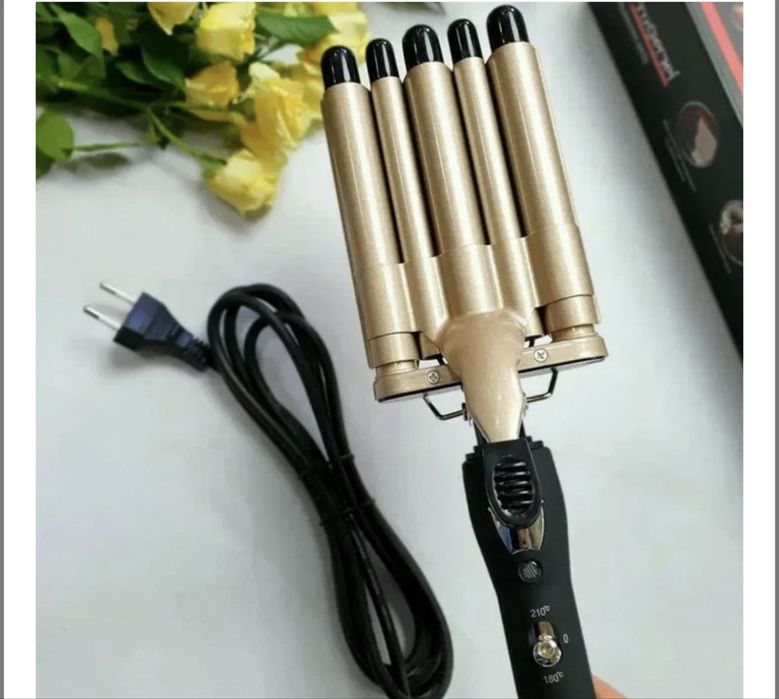 Плойка пʼять хвиль Gemei GM-2933