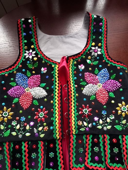 Damski gorset ludowy