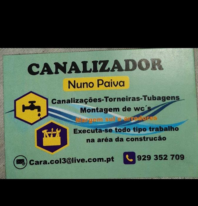 Canalizador nuno paiva