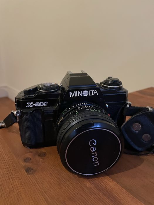 Minolta X-500 Nao Funciona - Corpo Apenas
