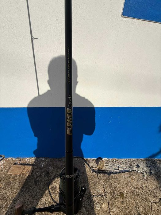 Cana Carpfishing Vega Power Carp + Carreto Sonik Vader X 8000RS com braid