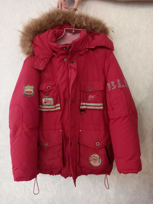 Зимний детский пуховик