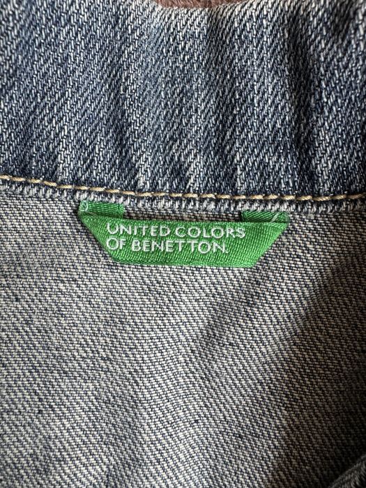 Дитяча джинсова куртка benetton