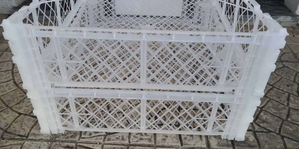 2 caixotes 50 cm X 39,5 cm X 12 cm