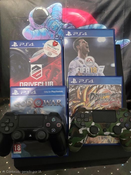 Playstation 4 pro troco em bicicleta também