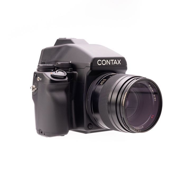 CONTAX 645 AE Finder Medium Format Planar 80mm F/2 Lens