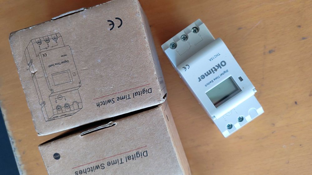 Temporizador para quadro elétrico