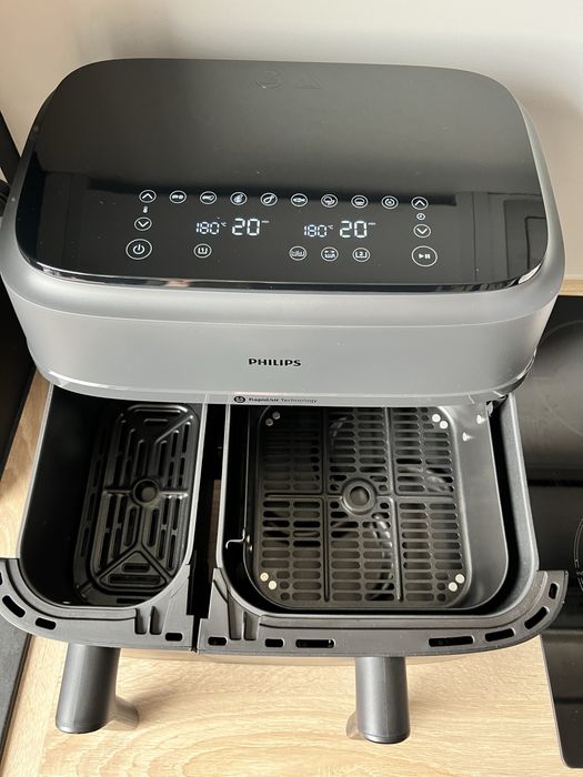 AirFryer PHILIPS Ovi Dual Basket 3000 + akcesoria