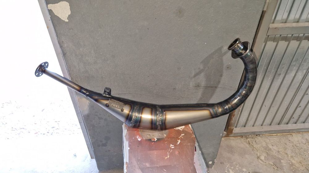 Escape artesanal dtlc 70cc/ferrinhos