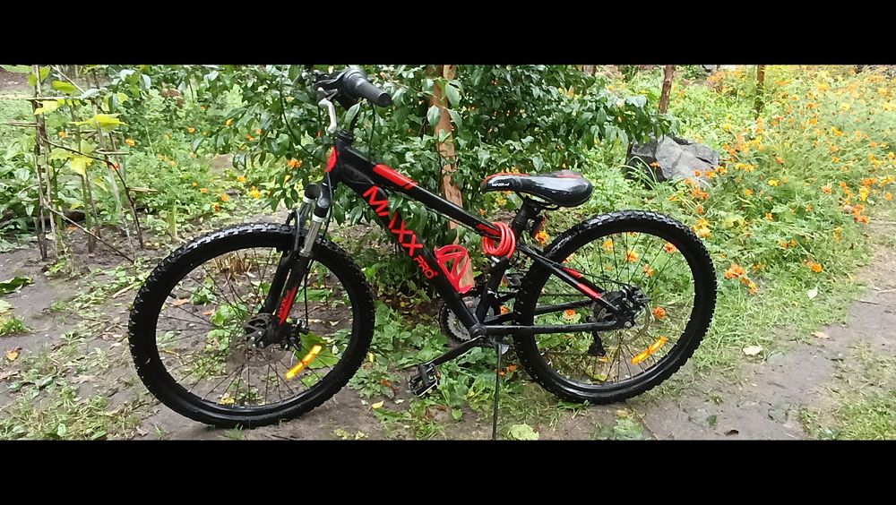 Велосипед 24" MaxxPro черный SPIDER-MAXX