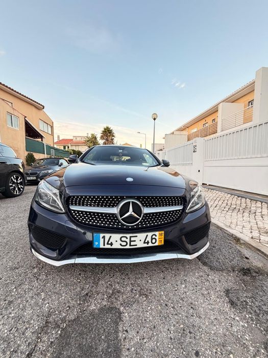 Mercedes C250 Coupé Pack AMG 204cv Auto 9G-Tronic | Pele | Impecável