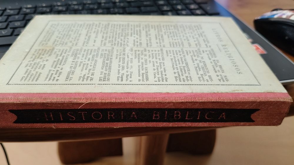 Livro História biblica ou narrativas
