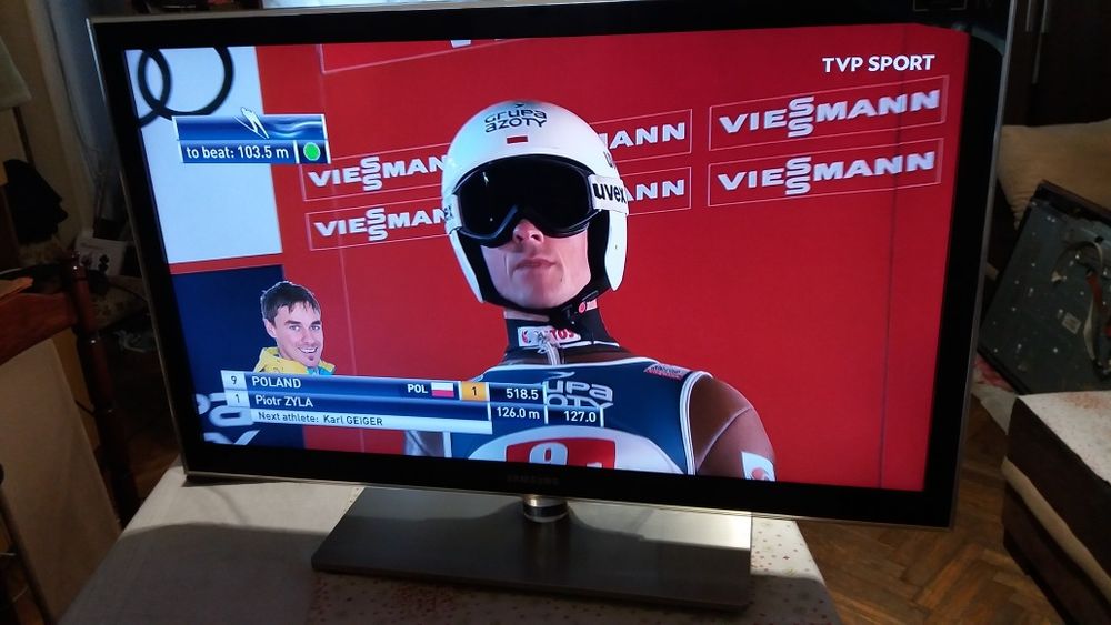 Telewizor  40 cali Full HD LED Samsung UE 40C6000RW z pilotem i DVB-T