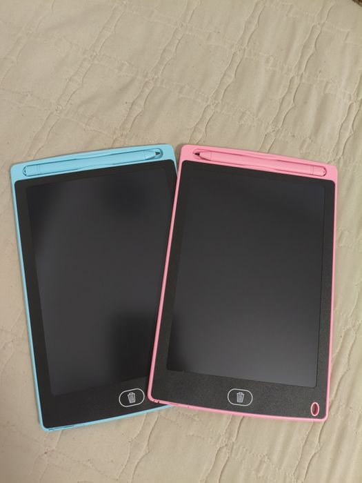 Tablet graficzny dla dzieci niebieski i czerwony