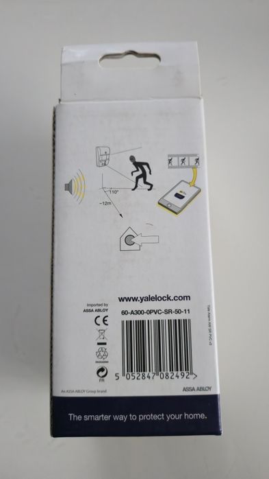 Czujnik ruchu z kamerą YALE SR-PVC do alarmów z serii SR