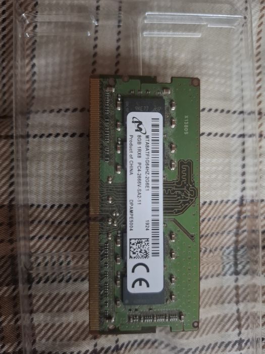 8gb Pamięci RAM do laptopa