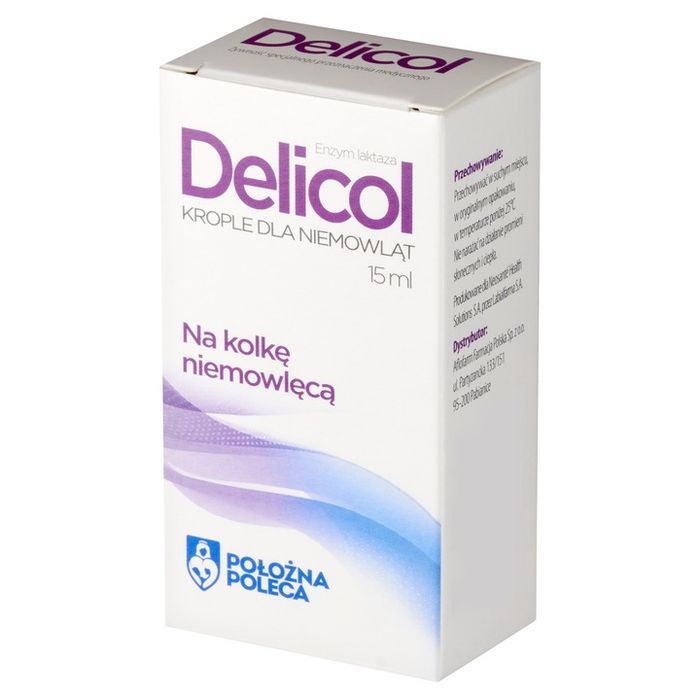 DELICOL na kolkę niemowlęcą krople 15 ml