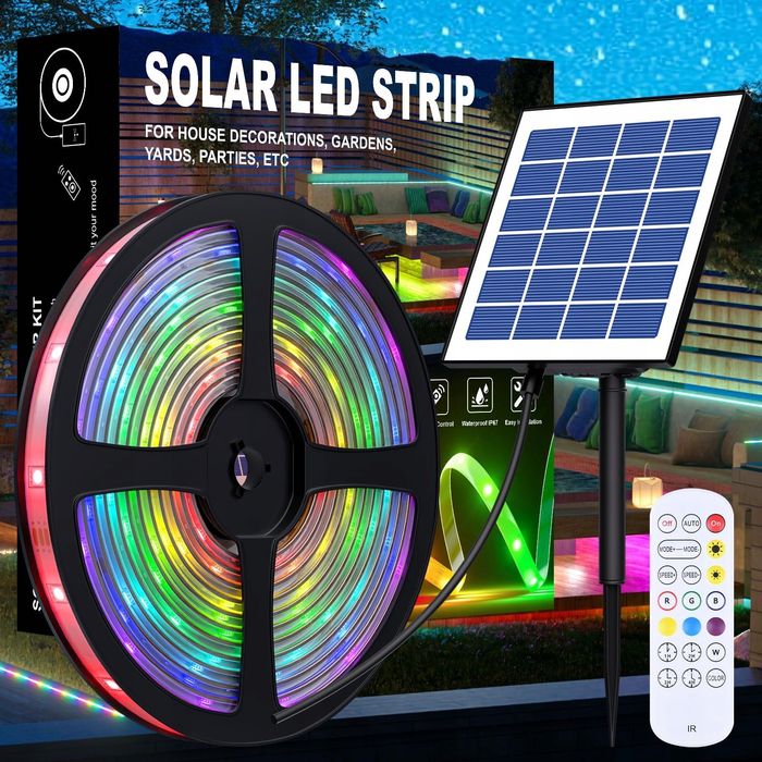 Girlanda świetlna Lumtang 5m solarne wielokolorowy