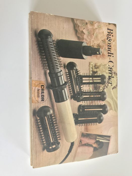 Secador pequeno cabelo + pranchas cabelo + Bigoudi/roller curler rolos