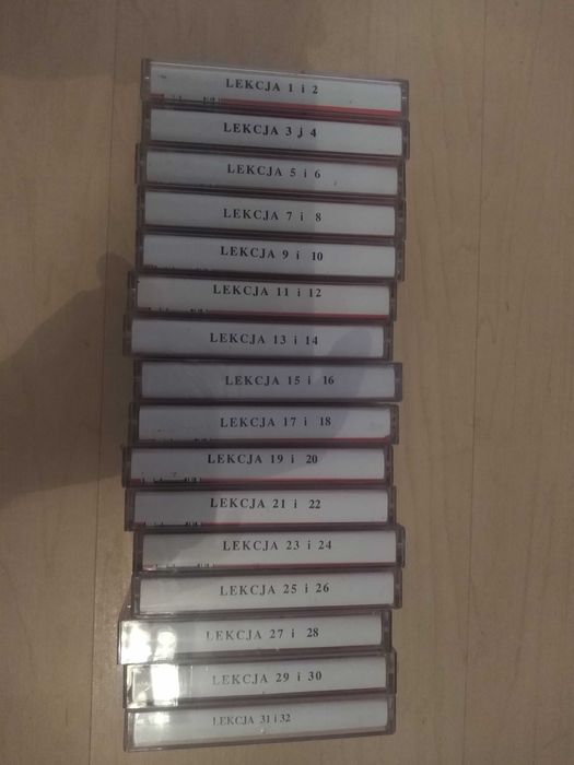 16x kasety magnetofonowe audio niemiecki dla początkujących
