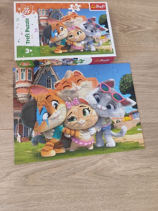 Puzzle 3+, zestawy kompletne