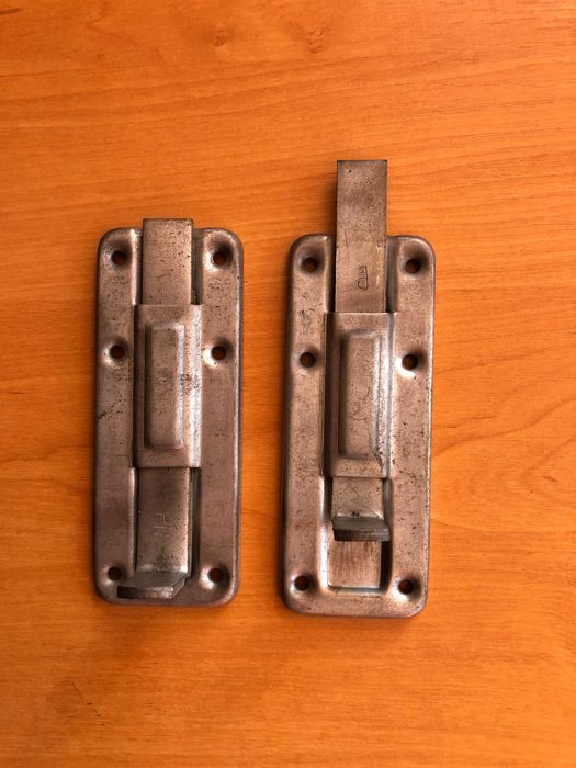 Zasuwka ogrodowa mocna 4,5x12 cm