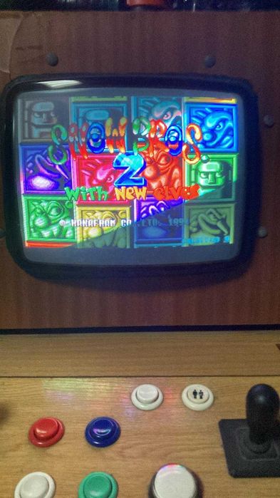 Pack PCB Arcade Snow Bros 1 & 2 (Bootleg)+ Caixa