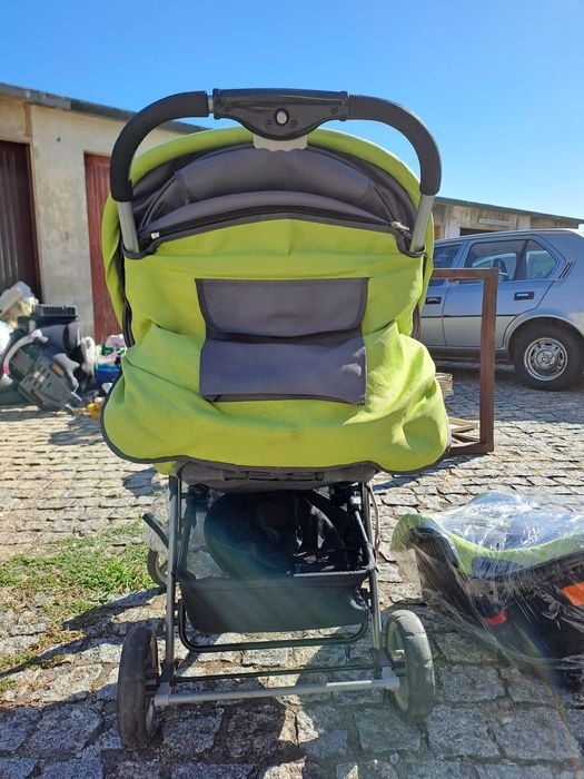 Carrinho de bebê com babycoque