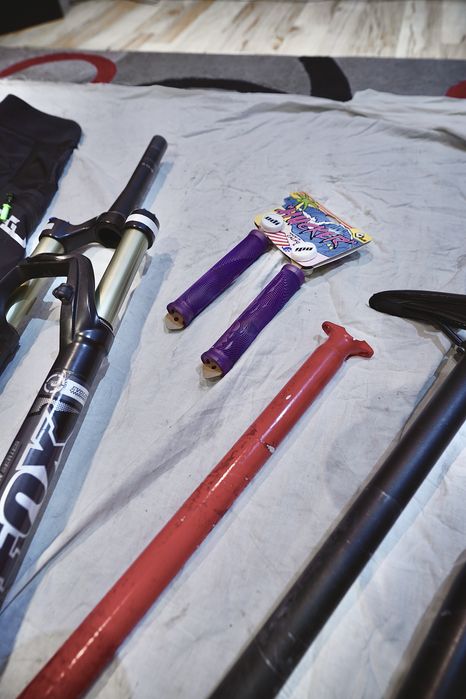 Części rowerowe, osprzęt rowerowy