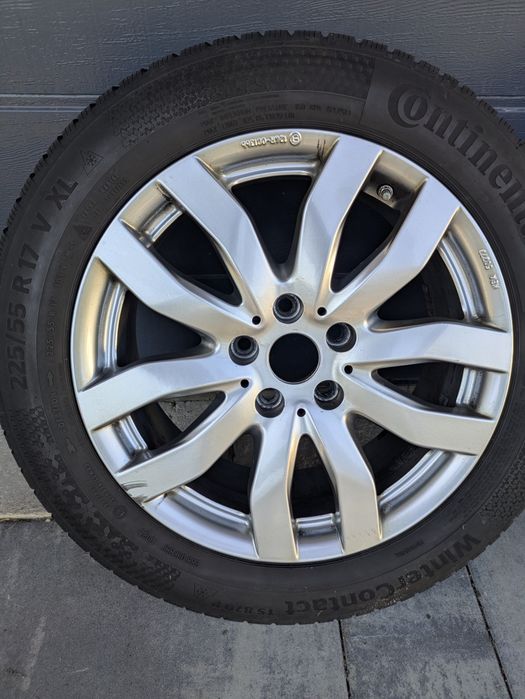 Felgi CMS C22 17 + opony Continental zimowe 225/55 r17