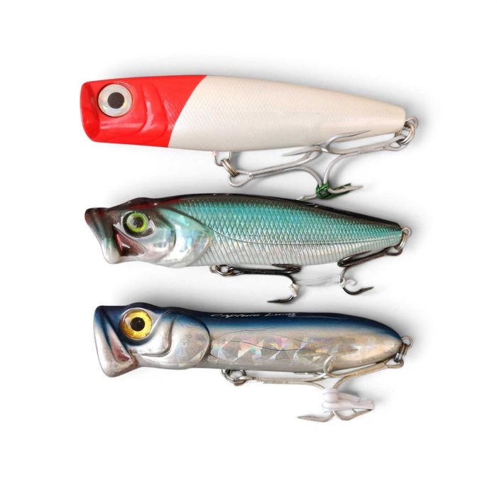 Amostras de pesca de superficie