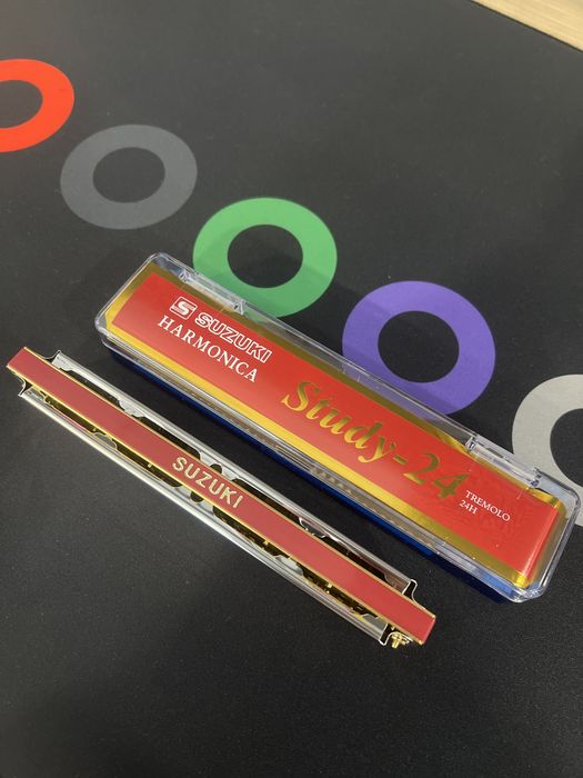 Harmonijka ustna tremolo SUZUKI Study-24 tonacja G