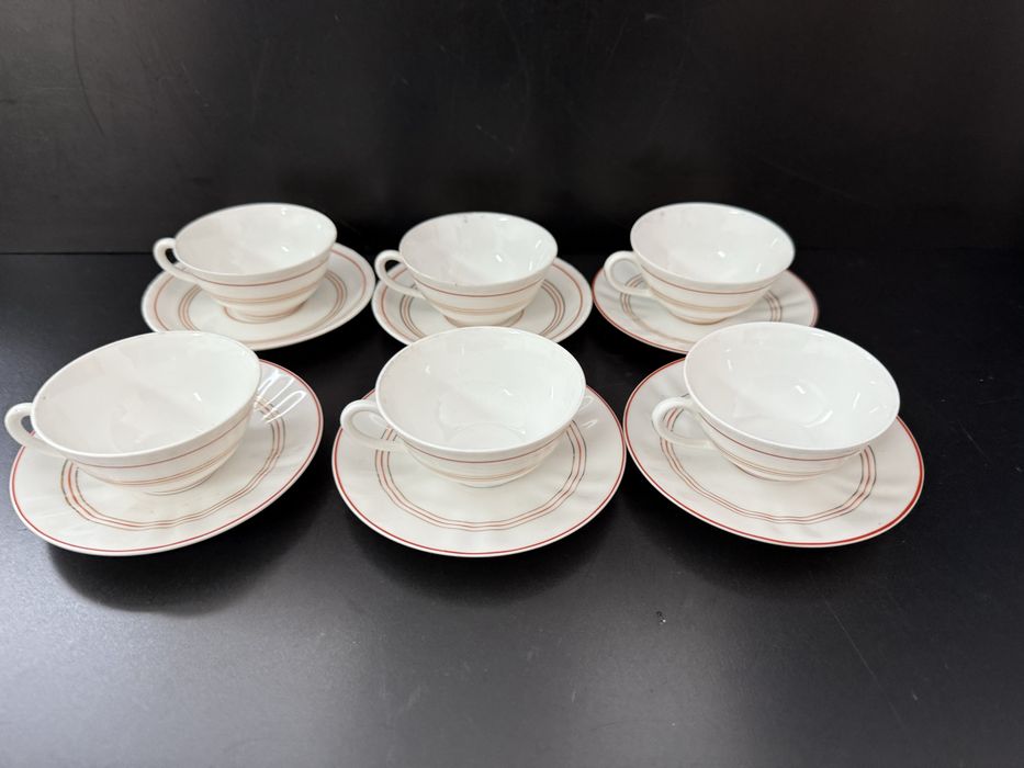 Conjunto de 6 chávenas de café da Vista Alegre