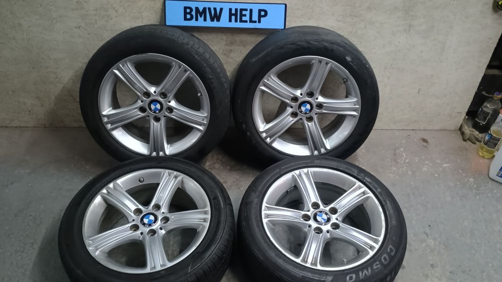 Диски Титаны Запаска  225/50 R17 5 120 ф30 стиль 393 БМВ Разборка BMW HELP
