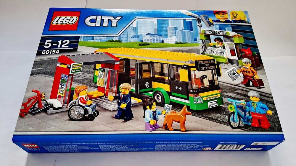 Lego City Traffic 60154 Bus Station selado