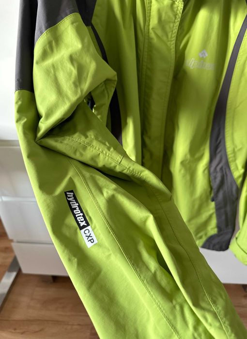 Kurtka przeciwdeszczowa zielona / rain jacket unisex M