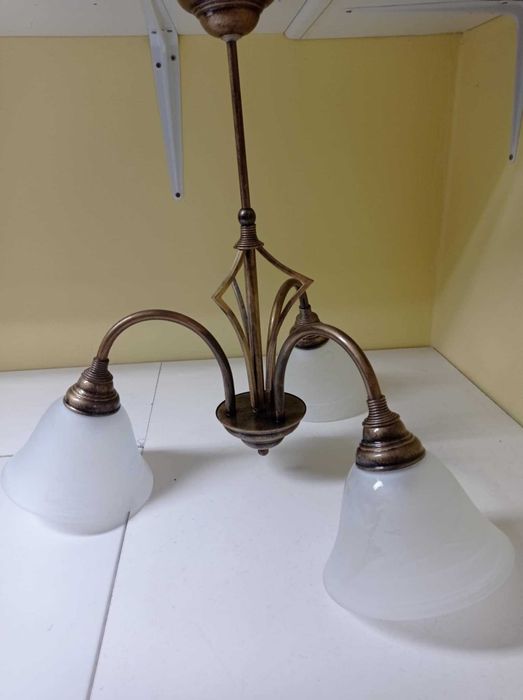 Żyrandol i 2 lampy nocne - komplet