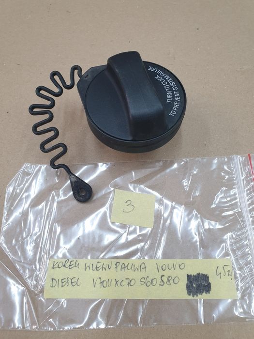 korek wlewu paliwa volvo V70II XC70II S60 S80  DIESEL NR 3