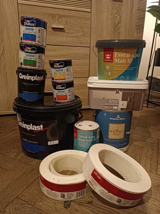 Materiały budowlane pozostałe po remoncie