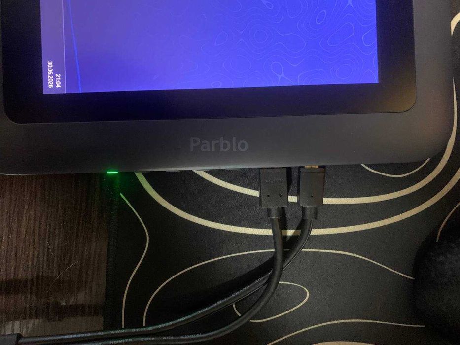 Графiчний планшет Parblo Coast 13 чорний