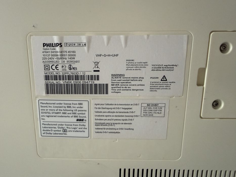Telewizor TV Philips Ambilight 32” 32PFL7603D/12