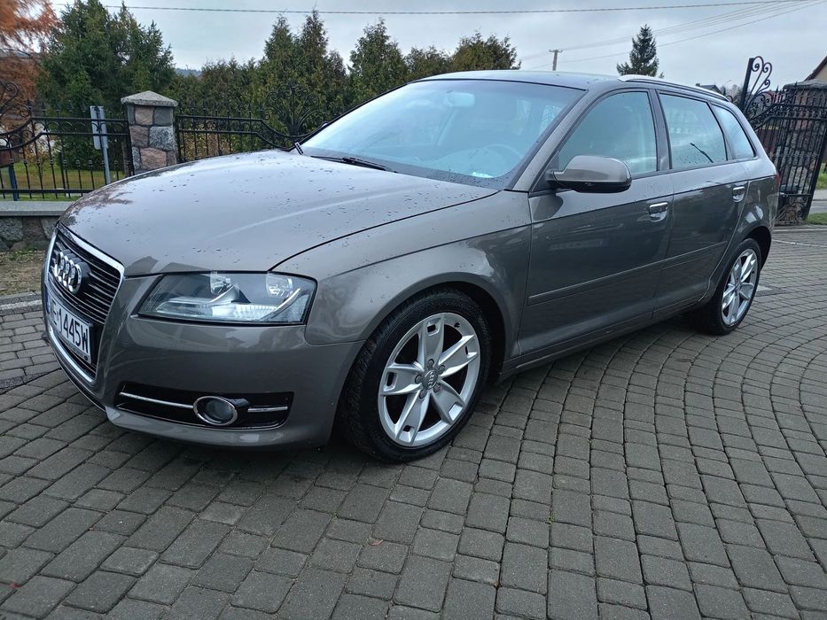 Audi A3 Sportback Lift klimatronik alu kola zimowe 123tys km serwis zadbany